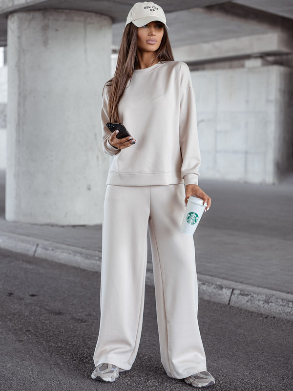 Dámsky dvojdielny komplet béžový Bolf 821111