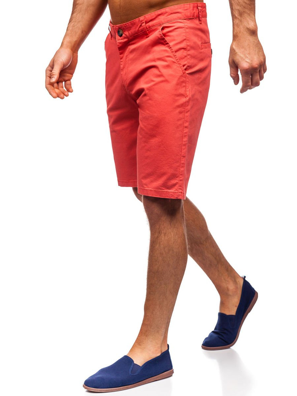 Ružové pánske šortky Bolf 1140