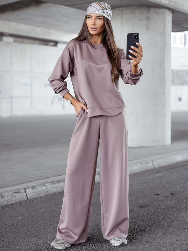 Dámsky dvojdielny komplet cappuccino Bolf 821111