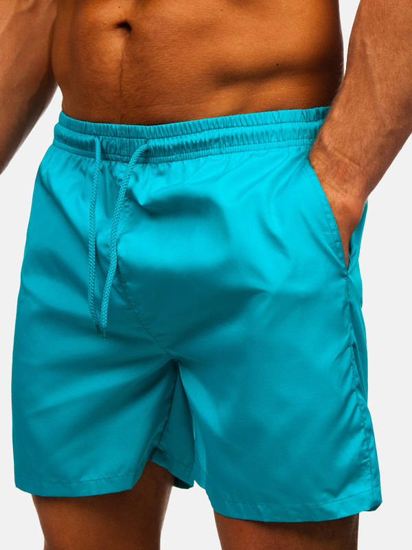 Modré pánske kúpacie šortky Bolf QD32