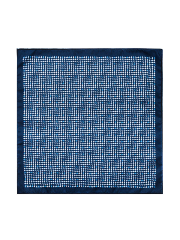 Tmavomodrá pánska vreckovka do saka Bolf PO21