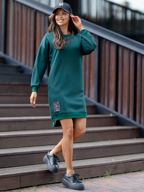 Dámske športové šaty butelková Bolf 524