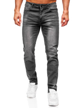 Čierne pánske slim fit rifle Bolf MP0174GS