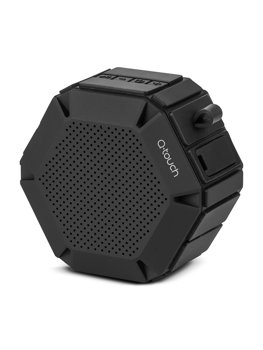 Čierny vodotesný a plávajúci bluetooth reproduktor QBS-55