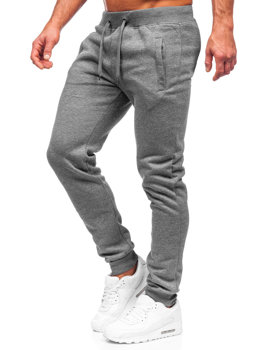 Grafitové pánske jogger nohavice Bolf XW01-A