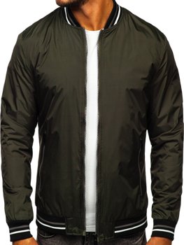 Khaki pánsky prechodný bomber Bolf 6523