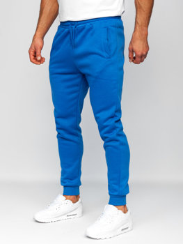 Modré pánske jogger nohavice Bolf CK01