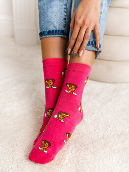 Ružové dámske ponožky Bolf WQ7625-4