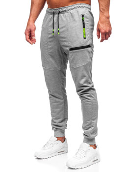 Sivé pánske jogger nohavice Bolf K10353