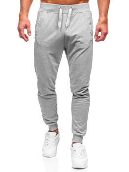 Sivé pánske jogger nohavice Bolf XW02